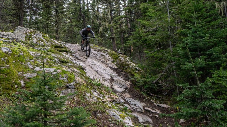 Captain Kangaroo Mountain Bike Trail Action