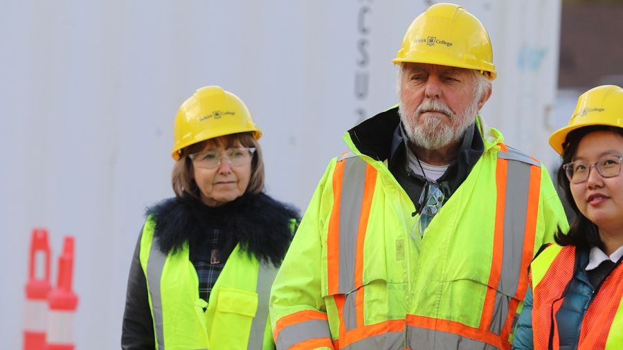 Board of Governors tours Silver King Campus student housing project ONE