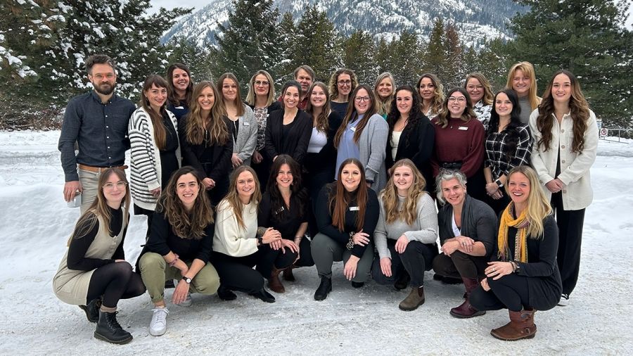 Fourth-year Selkirk College Nursing Program students