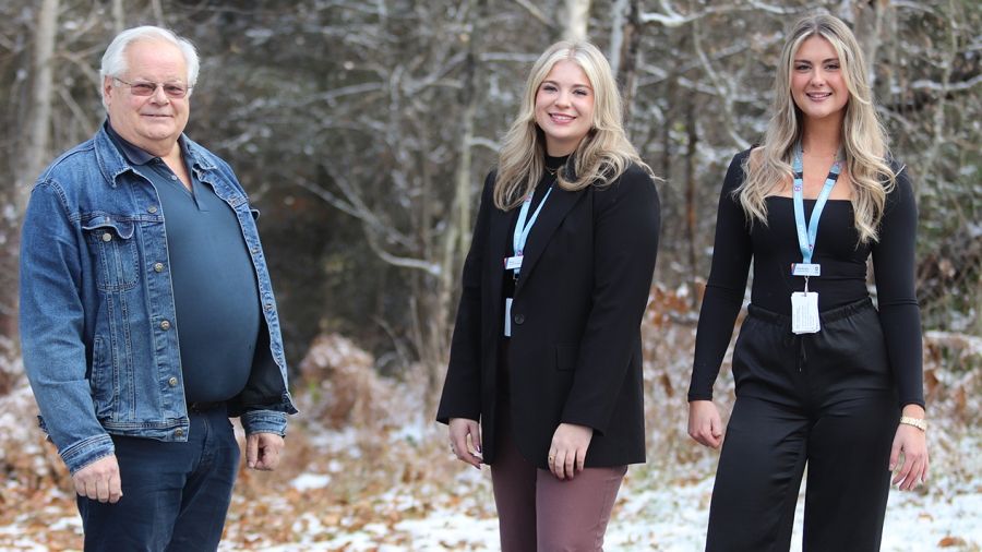 Nursing Program Students with Gerry Rempel